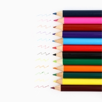 Цветные карандаши 12 цветов мини деревянные заточенные &laquo;1 сентября&raquo;