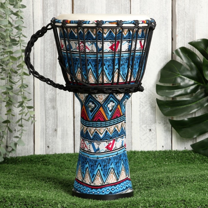 Барабан Джембе Орнамент, 38 х 21 см Барабан Джембе Орнамент, 38 х 21 см
