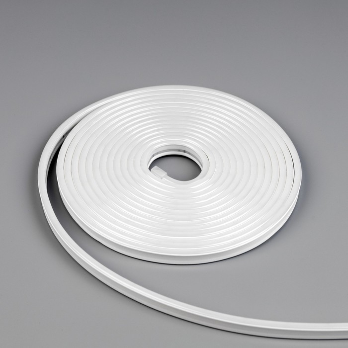 Гибкий неон Luazon Lighting 6 &times; 12 мм, IP65, 5 м, SMD2835, 120 LED/м, 12 В, свечение белое