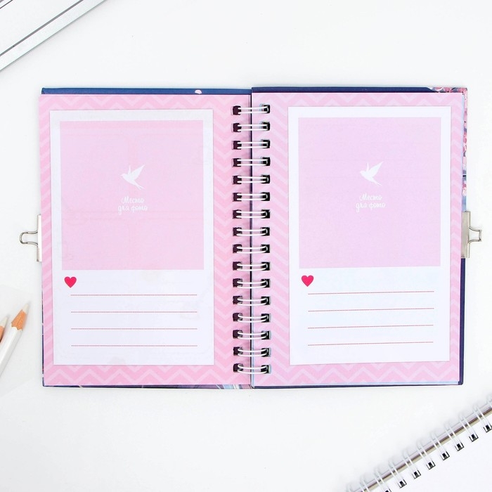 Анкета в твердой обложке на замочке «Аниме», А6 40 л Анкета в твердой обложке на замочке «Аниме», А6 40 л