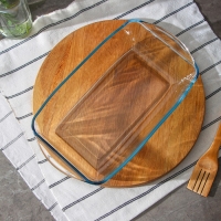 Форма прямоугольная для запекания из жаропрочного стекла Borcam, 2,7 л, 33,6&times;19&times;7 cм