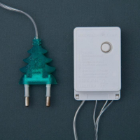 Гирлянда &laquo;Нить&raquo; 4 м с насадками &laquo;Шарик сетка&raquo;, IP20, прозрачная нить, 20 LED, свечение мульти, 8 режимов, 220 В