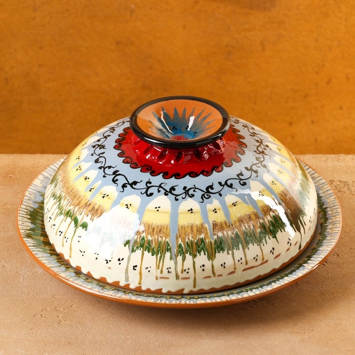 Блинница Риштанская керамика 26,5 см