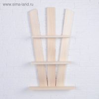 Полка &laquo;Елка&raquo; 70х40х8 см