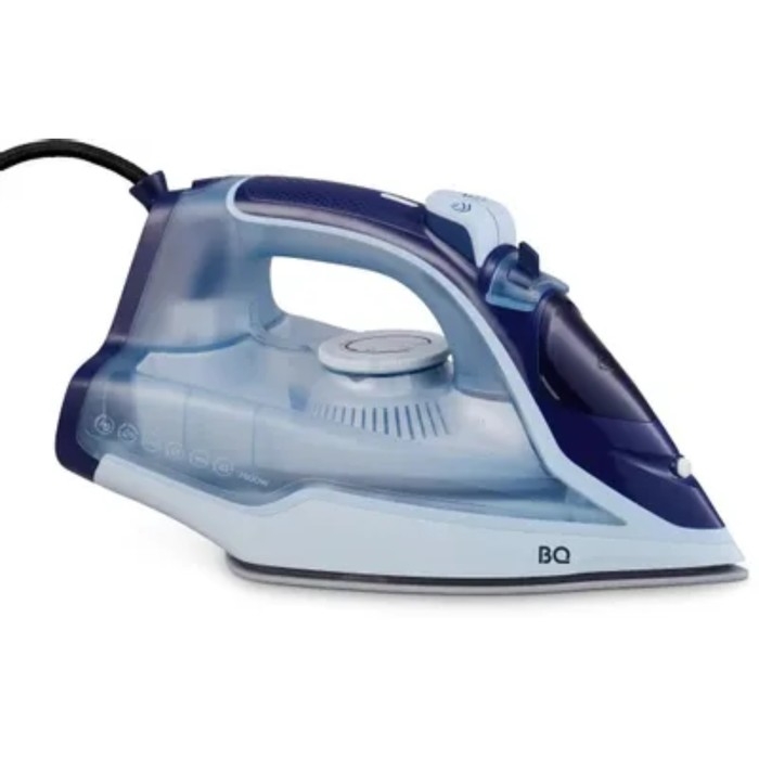 Утюг BQ SI1001, керамическая подошва, 2600 Вт, 25 г/мин, 280 мл, синий Утюг BQ SI1001, керамическая подошва, 2600 Вт, 25 г/мин, 280 мл, синий