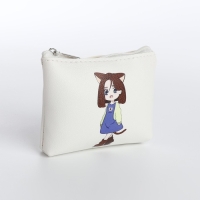 Кошелёк на молнии, цвет белый Кошелёк на молнии, цвет белый