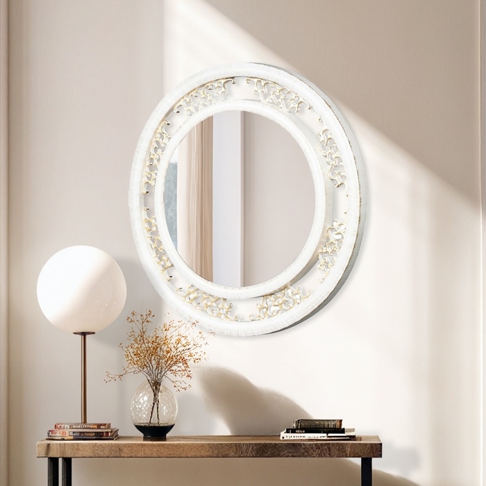 Зеркало настенное, d=45см Зеркало настенное, d=45см