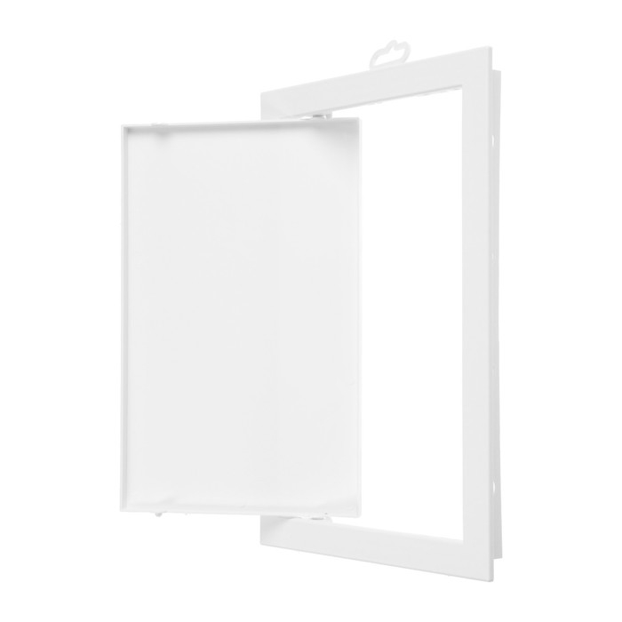 Люк ревизионный AURAMAX AD2030, 218 х 318 мм, фланец 196 х 296 мм, нажимной, пластик