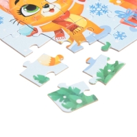 Пазлы набор 4 в 1 «Новый год с друзьями» Пазлы набор 4 в 1 «Новый год с друзьями»