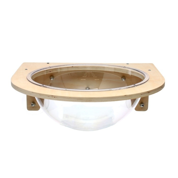 Гамак для кошки на окно, 40*40,5*15 см, вес до 8 кг, прозрачный