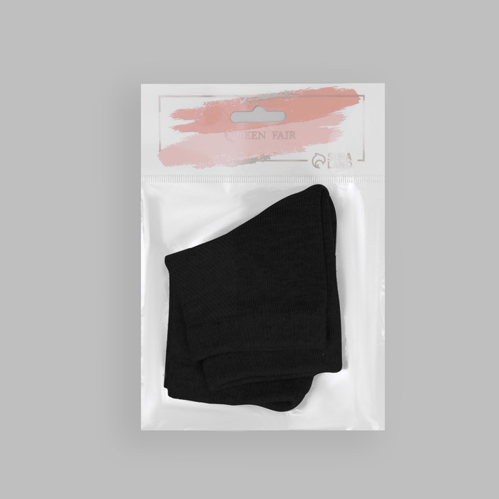 Напяточники для педикюра, увлажняющие, с силиконовыми вставками, 16 &times; 8,5 см, ONE SIZE, цвет чёрный