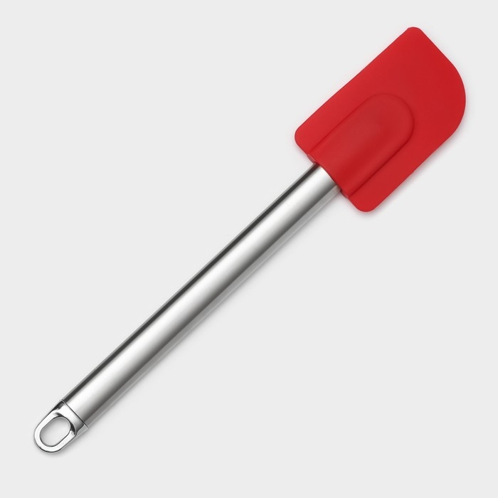 Лопатка кондитерская Доляна &laquo;Редмонд&raquo;, 25,5 см, цвет красный