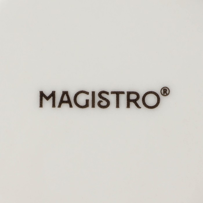Набор тарелок суповых фарфоровых Magistro Real Marble, 800 мл, 21&times;4,7 см,2 шт