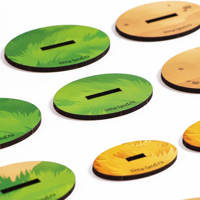 Фигурки животных деревянные &laquo;Ферма. Домашние животные&raquo;