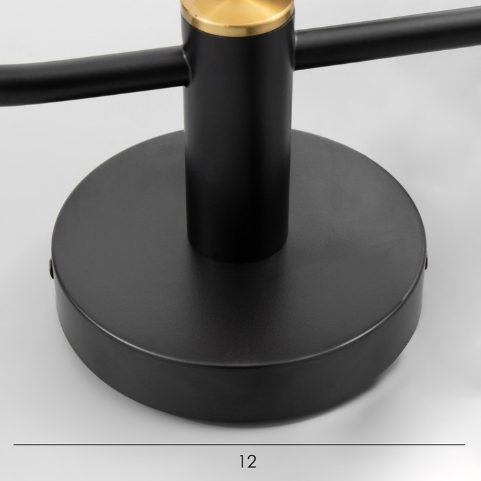 Бра "Антрес" LED 46Вт 3000-6000К черно-золотой 19х18х40 см