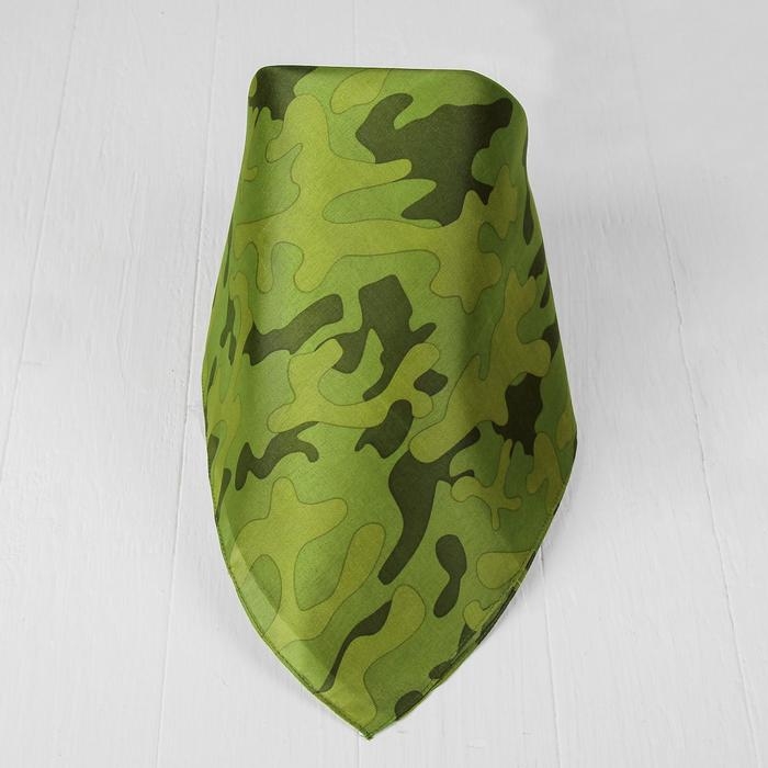 Бандана &laquo;Хаки&raquo;, взрослая, р-р. 50х50 см