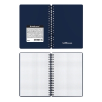 Тетрадь на спирали А6, 60 листов в клетку, ErichKrause Classic, пластиковая обложка, блок офсет 100% белизна, МИКС (1 вид в спайке) Тетрадь на спирали А6, 60 листов в клетку, ErichKrause Classic, пластиковая обложка, блок офсет 100% белизна, МИКС (1 вид в спайке)