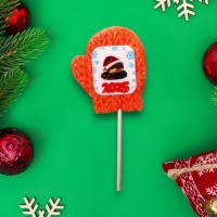 Новый год. Леденец с печатью "Змея 2025", 30г Новый год. Леденец с печатью "Змея 2025", 30г