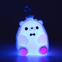 Мяч детский резиновый ёжка световой &laquo;Ёжик&raquo;, цвета МИКС , в шоубоксе