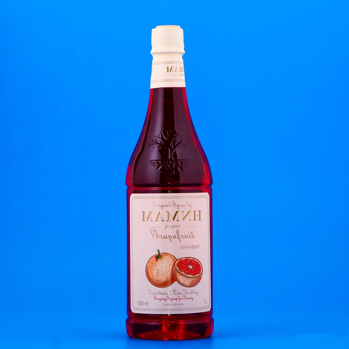 Сироп Сироп "Мамин рецепт" со вкусом грейпфрута, ПЭТ, 1 л