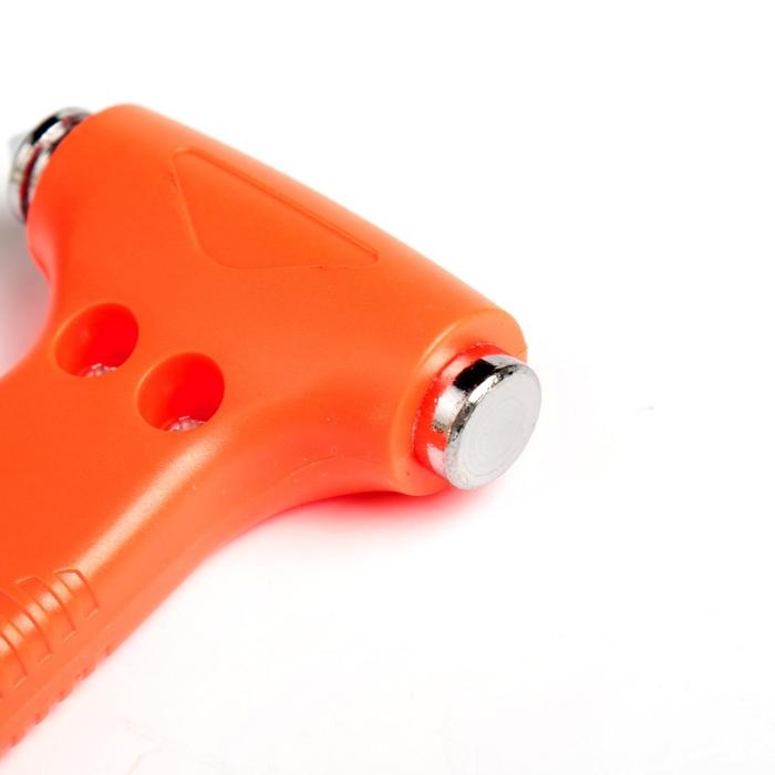 Аварийный молоток с ножом для ремня, 7×12.5 см Аварийный молоток с ножом для ремня, 7×12.5 см