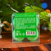 Новый год. Новогодний подарочный набор косметики Snow balls "снежность" бомбочки для ванн, 160
