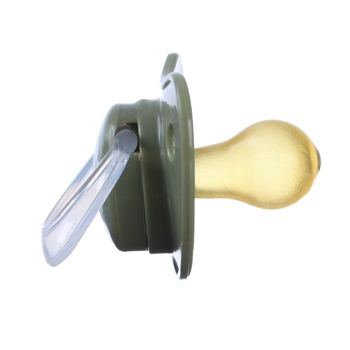 Соска - пустышка латексная классическая &laquo;Облачко&raquo;, от 3 мес., цвет зеленый