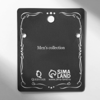 Кулоны &laquo;Неразлучники&raquo; автомат, цвет серо-чёрный, 47 см