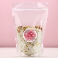 Соль для ванны с лепестками розы и календулы, 400 г, Новый Год