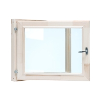 Окно, 50&times;60см, двойное стекло ЛИПА