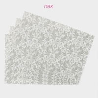 Салфетки сервировочные на стол Доляна, 4 шт, 45&times;30 см