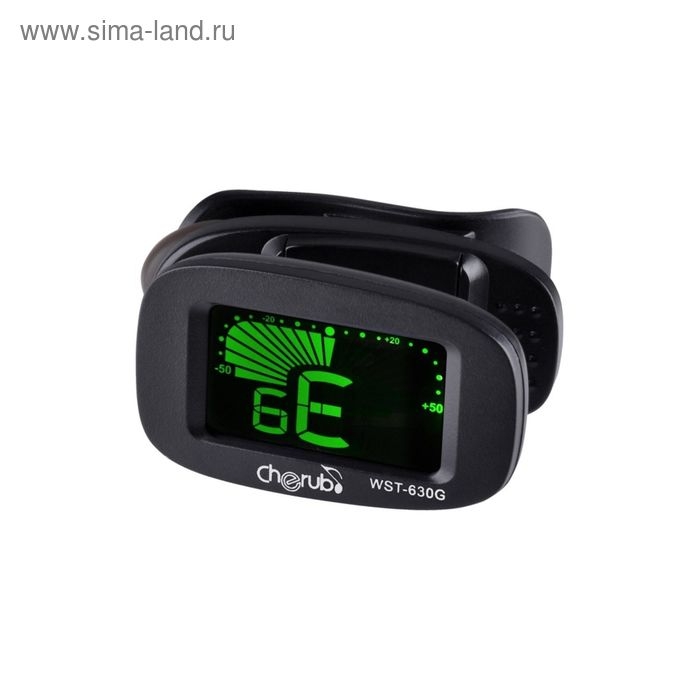 Тюнер Cherub WST-630G  цифровой на прищепке гитарный