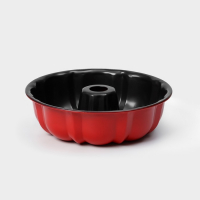 Форма для выпечки &laquo;Ренард&raquo;, 20&times;6,5 см, антипригарное покрытие, цвет красный