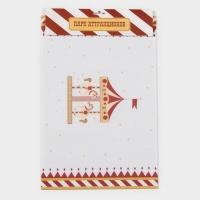 Салфетки новогодние на стол Доляна &laquo;Парк аттракционов&raquo;, 4 шт, сервировочная, 45&times;30 см