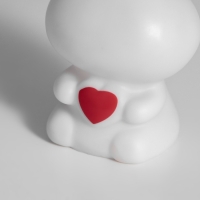 Ночник "Зайчик с сердцем" 2Вт LED LR44 белый 4х4х8,5см Ночник "Зайчик с сердцем" 2Вт LED LR44 белый 4х4х8,5см