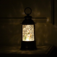 Светодиодная фигура «Фонарь со снеговиком» 11 × 21 × 11 см, пластик, батарейки ААх3 (не в комплекте), USB, свечение тёплое белое Светодиодная фигура «Фонарь со снеговиком» 11 × 21 × 11 см, пластик, батарейки ААх3 (не в комплекте), USB, свечение тёплое белое