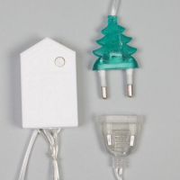 Гирлянда «Бахрома» 2.7 × 0.9 м с насадками «Месяц», IP20, прозрачная нить, 138 LED, свечение белое, 8 режимов, 220 В Гирлянда «Бахрома» 2.7 × 0.9 м с насадками «Месяц», IP20, прозрачная нить, 138 LED, свечение белое, 8 режимов, 220 В