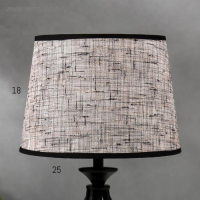 Лампа настольная 16229/1BK Е27 40Вт черный 25х25х42 см Лампа настольная 16229/1BK Е27 40Вт черный 25х25х42 см