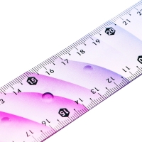 Набор геометрический гибкий силиконовый (линейка 30см+2 угольника+транспортир) Градиент Набор геометрический гибкий силиконовый (линейка 30см+2 угольника+транспортир) Градиент