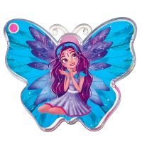 Водная игра с колечками «Бабочка», цвет голубой Водная игра с колечками «Бабочка», цвет голубой