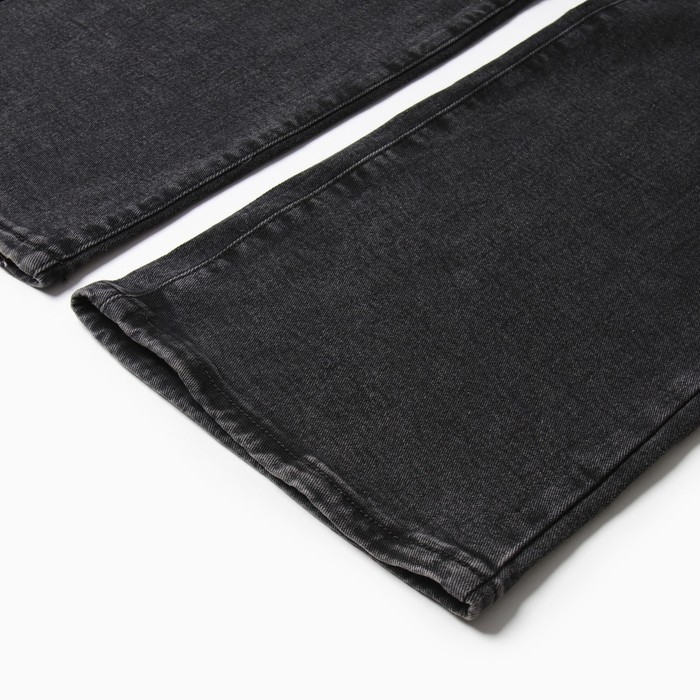 Джинсы утеплённые женские, цвет серый, размер 28 (44)