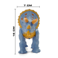 Динозавр радиоуправляемый &laquo;Трицератопс&raquo;, световые и звуковые эффекты, работает от батареек