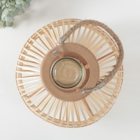 Подсвечник дерево на 1 свечу "Шар из лозы" натуральный" 13х28х20 см Подсвечник дерево на 1 свечу "Шар из лозы" натуральный" 13х28х20 см