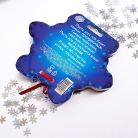 Новогодние конфетти &laquo;Снежинка&raquo;, цветные, на новый год