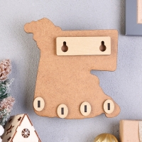 Новый год. Ключница с символом года "Змейка в колпачке", 14,5 х 14,5 х 3 см Новый год. Ключница с символом года "Змейка в колпачке", 14,5 х 14,5 х 3 см