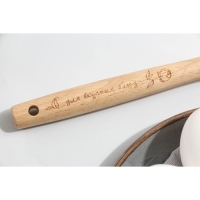 Кисть силиконовая кулинарная &laquo;Для вкусных блюд&raquo;, 11.5 &times; 27 см