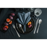 Нож столовый из нержавеющей стали Доляна &laquo;Равингтон&raquo;, длина 22,3 см, цвет серебряный