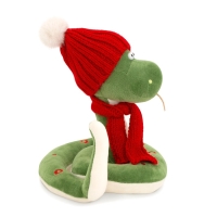 Новый год! Мягкая игрушка &laquo;Змей Сёма&raquo;, в красной шапке, 20 см