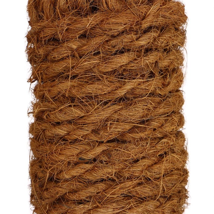 Канат кокосовый, кручёный, диаметр 10 мм, бухта 10 м, Greengo Канат кокосовый, кручёный, диаметр 10 мм, бухта 10 м, Greengo