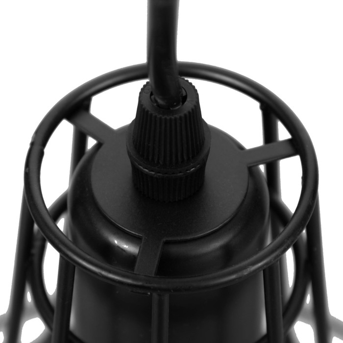 Подвес BayerLux Подвес BayerLux "Кубок" 1х60Вт Е27 черный 18х18х21см